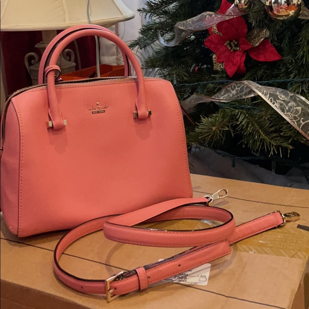 Kate Spade pink crossbody purse